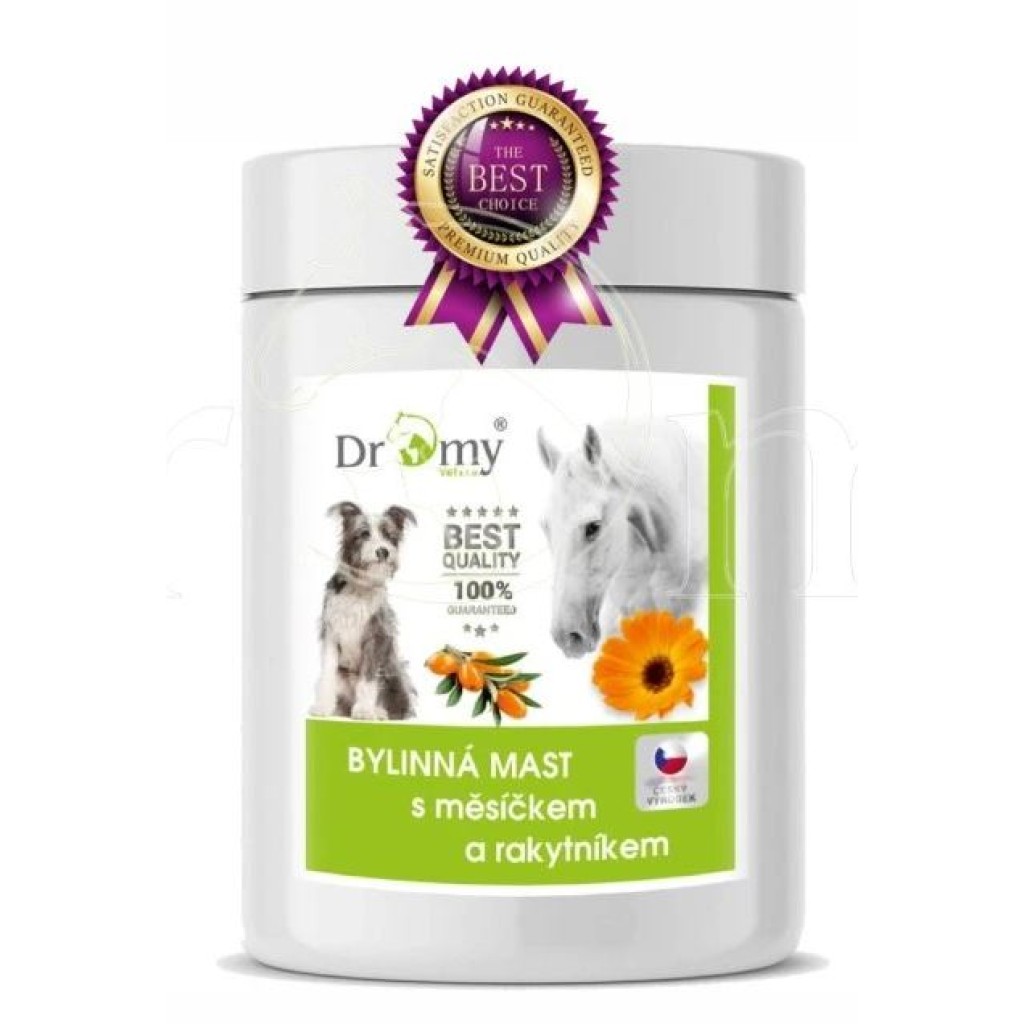 Dromy Bylinná mast s měsíčkem a rakytníkem 500ml