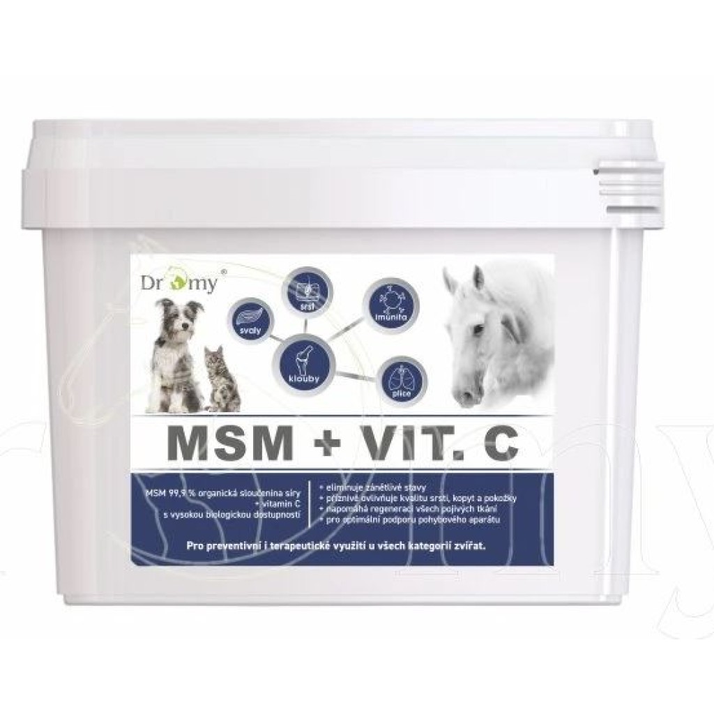 Dromy MSM + vitamin C - 5kg