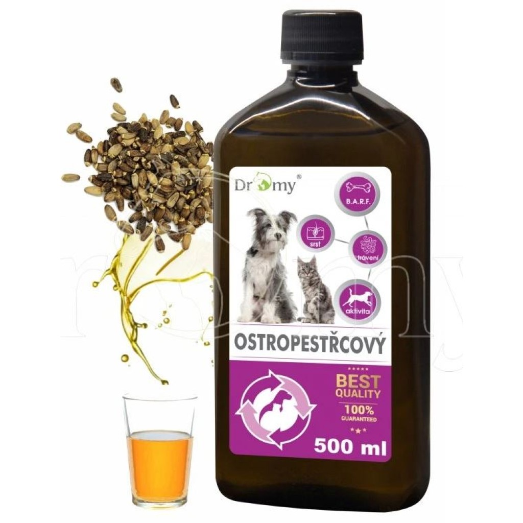 Dromy Ostropestřcový olej 500 ml