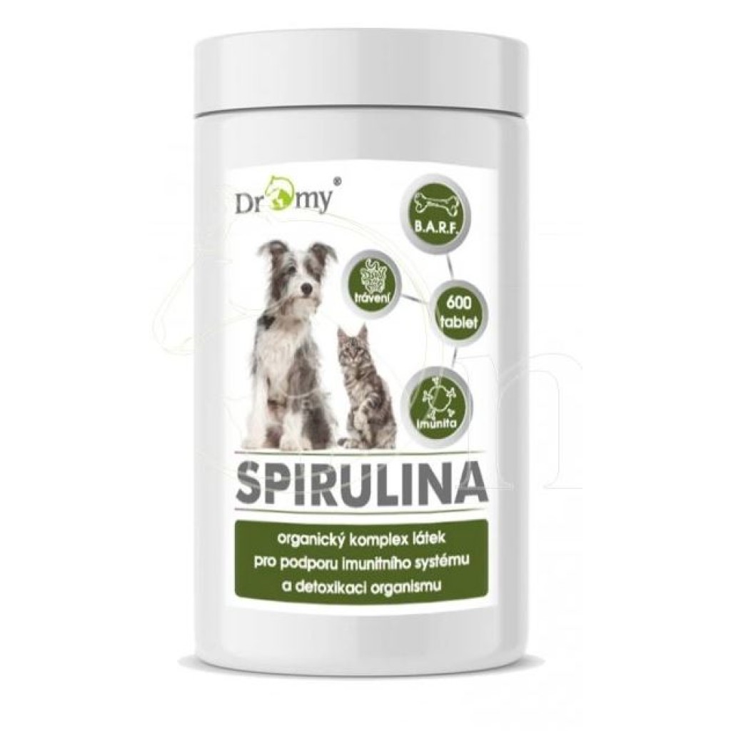 Dromy Spirulina 600 tbl.