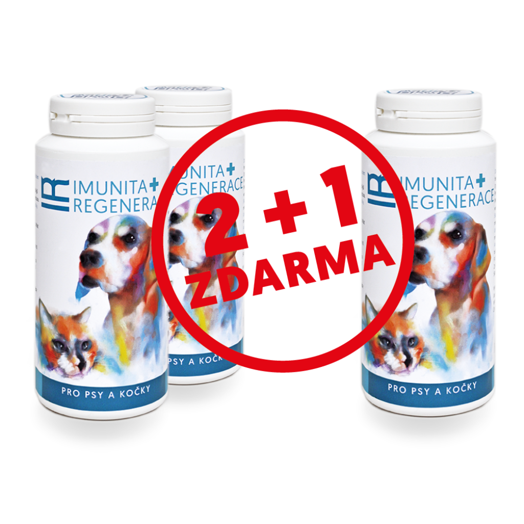 IR IMUNITA A REGENERACE pro psy a kočky 120g - AKCE 2+1 ZDARMA