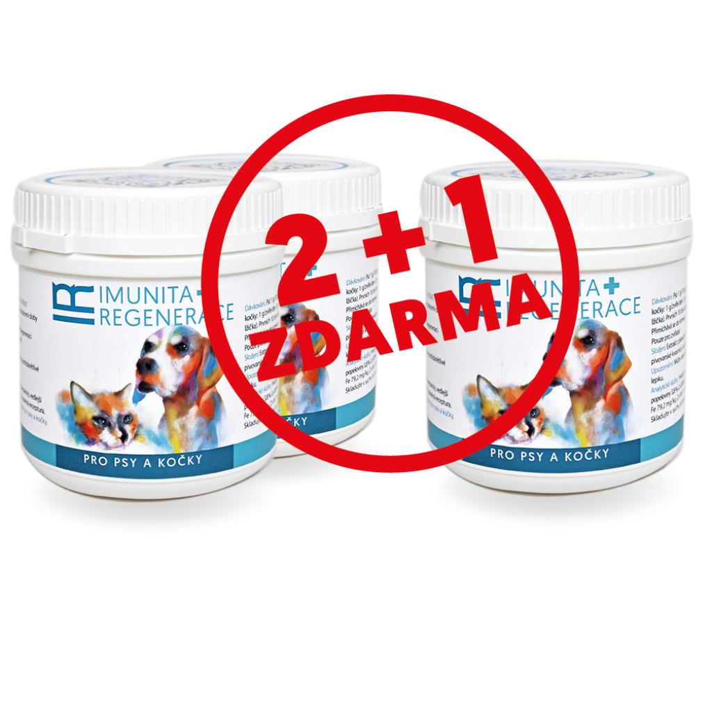 IR IMUNITA A REGENERACE pro psy a kočky 200g - AKCE 2+1 ZDARMA