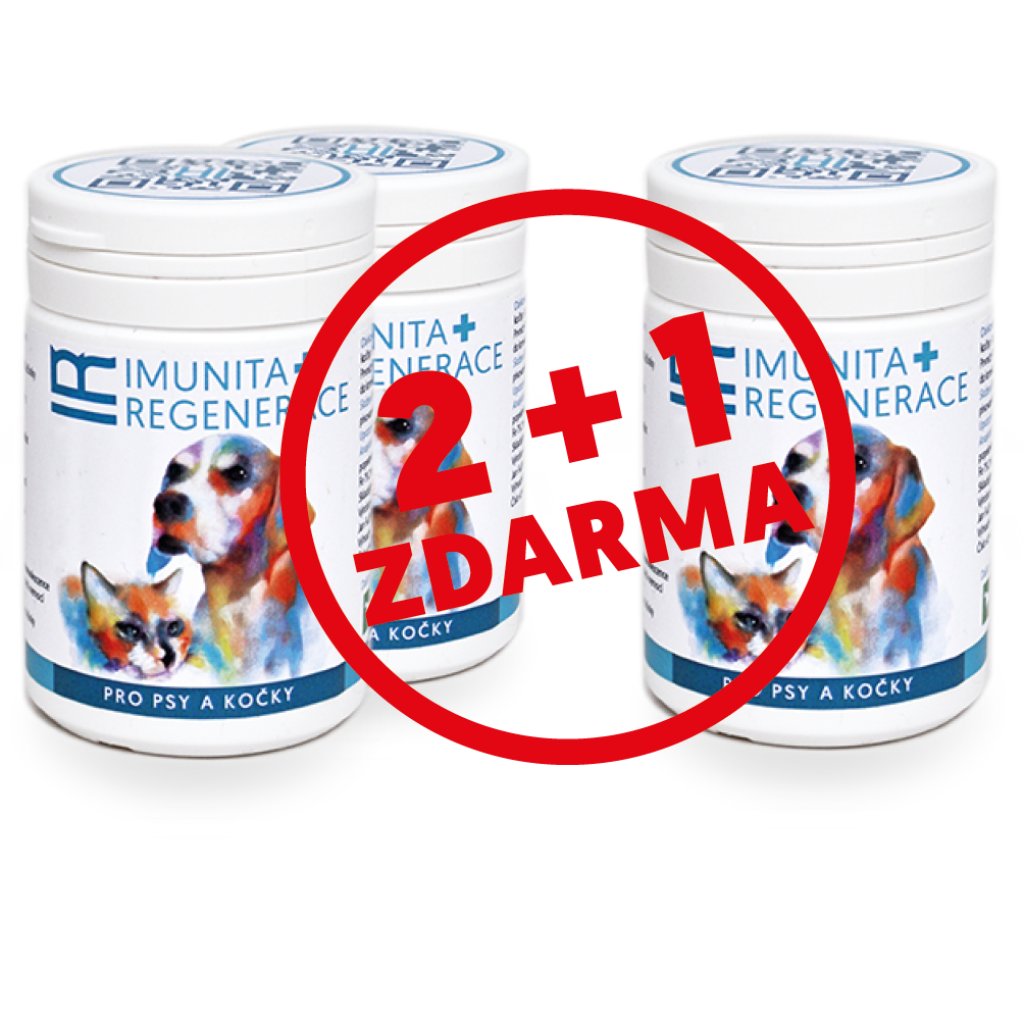 IR IMUNITA A REGENERACE pro psy a kočky 40g - AKCE 2+1 ZDARMA
