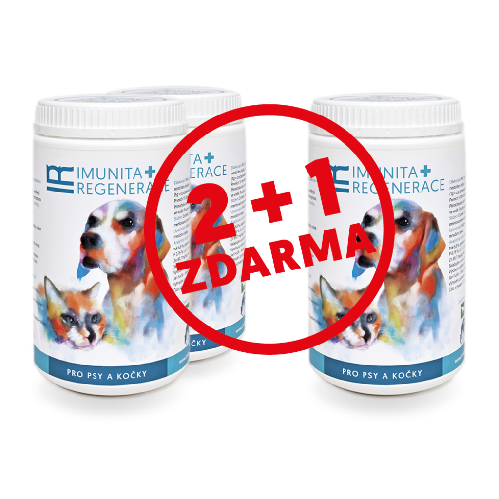 IR IMUNITA A REGENERACE pro psy a kočky 450g - AKCE 2+1 ZDARMA