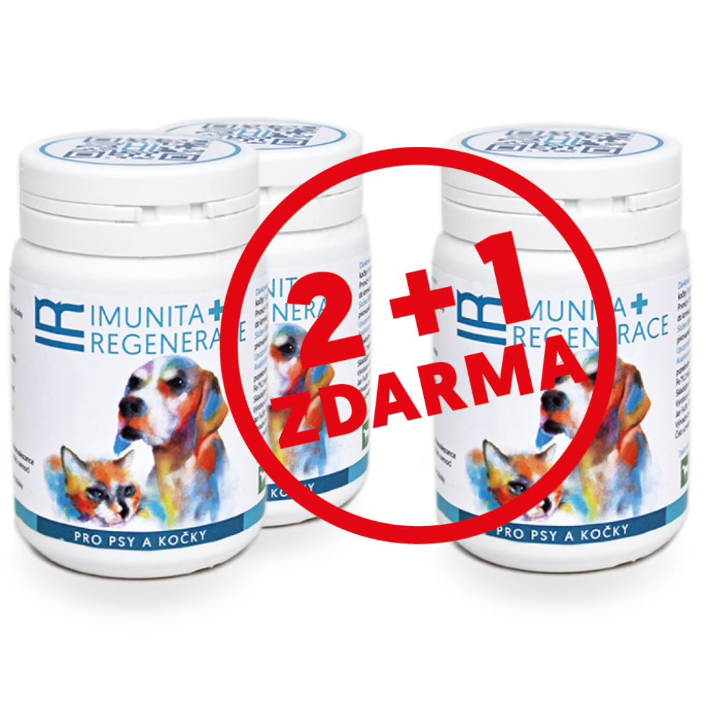 IR IMUNITA A REGENERACE pro psy a kočky 60g - AKCE 2+1 ZDARMA