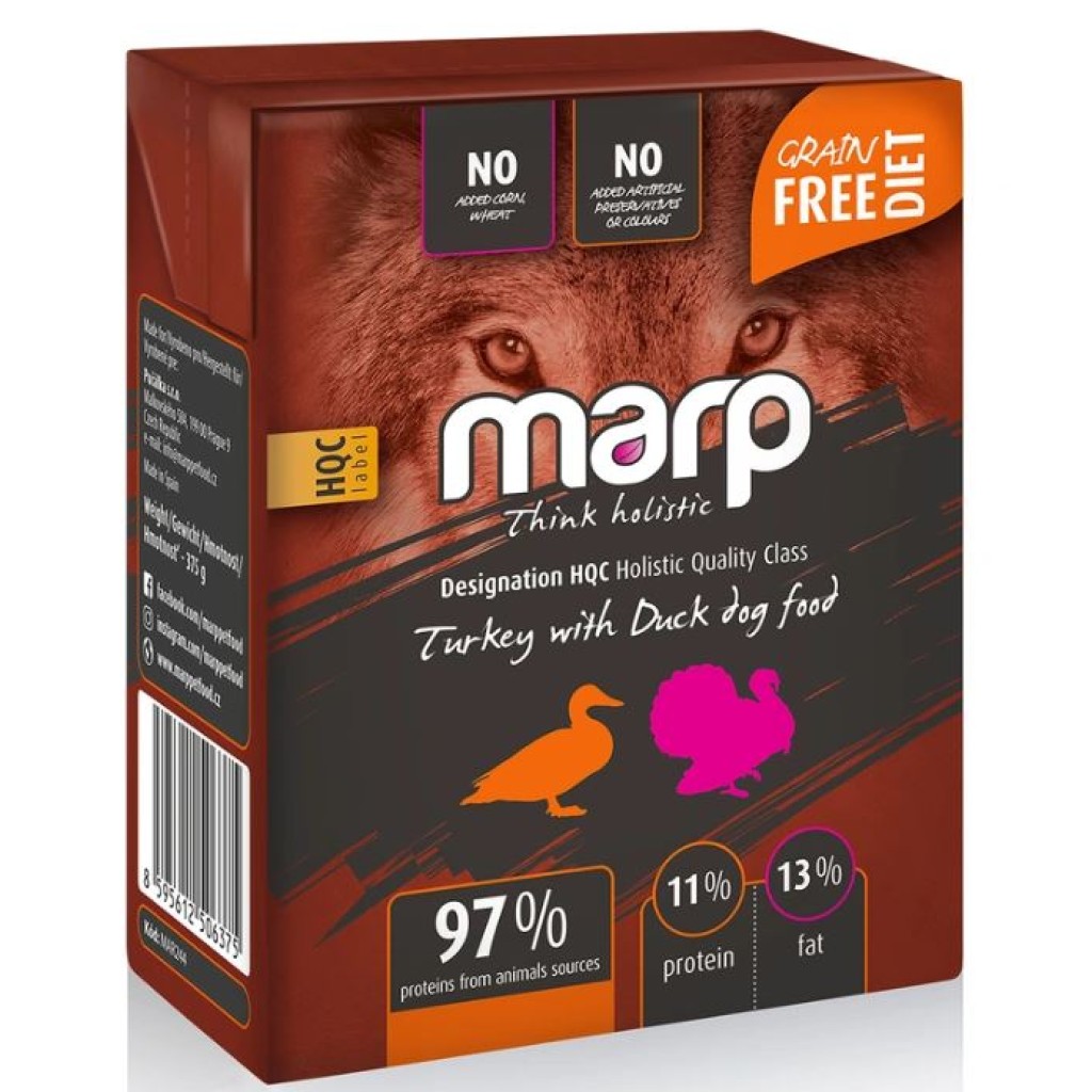 Marp Holistic krůta s kachnou tetrapak 375g
