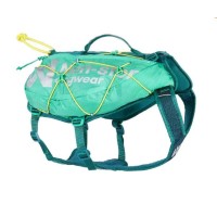 Non-stop Dogwear Batoh Trail light dog backpack - teal
