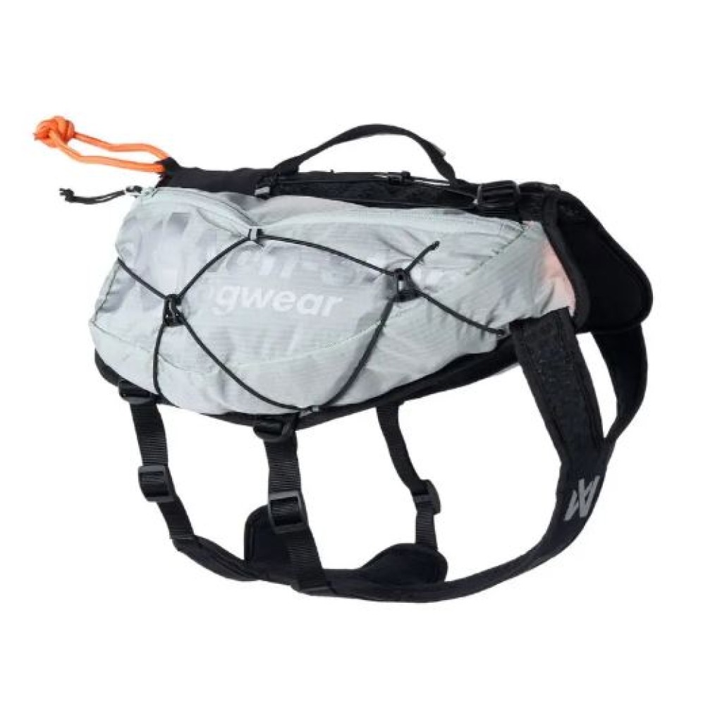 Non-stop Dogwear Batoh Trail light dog backpack - šedý