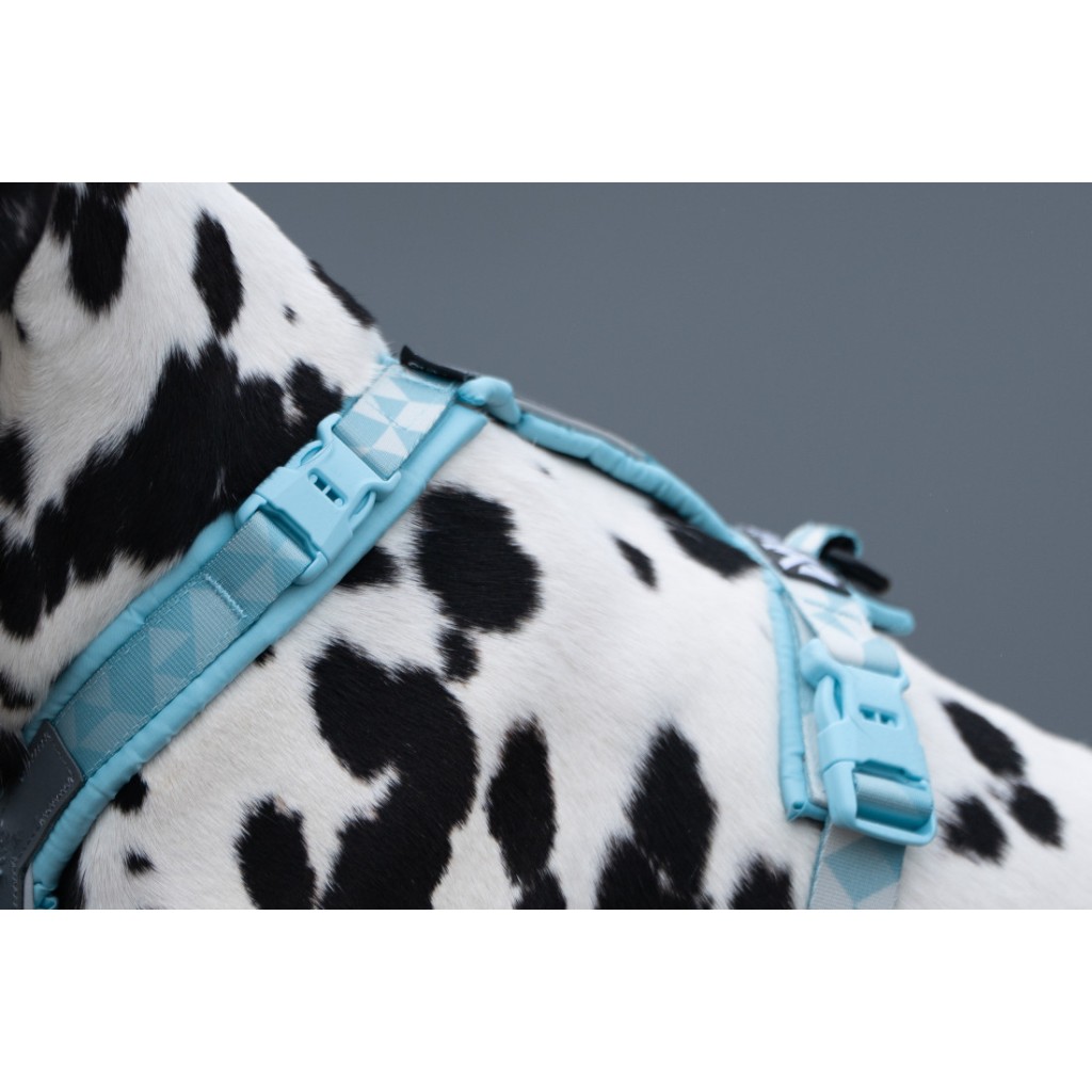 Non-stop Dogwear Postroj Trekking line harness CLIP'N™ - světle modrá