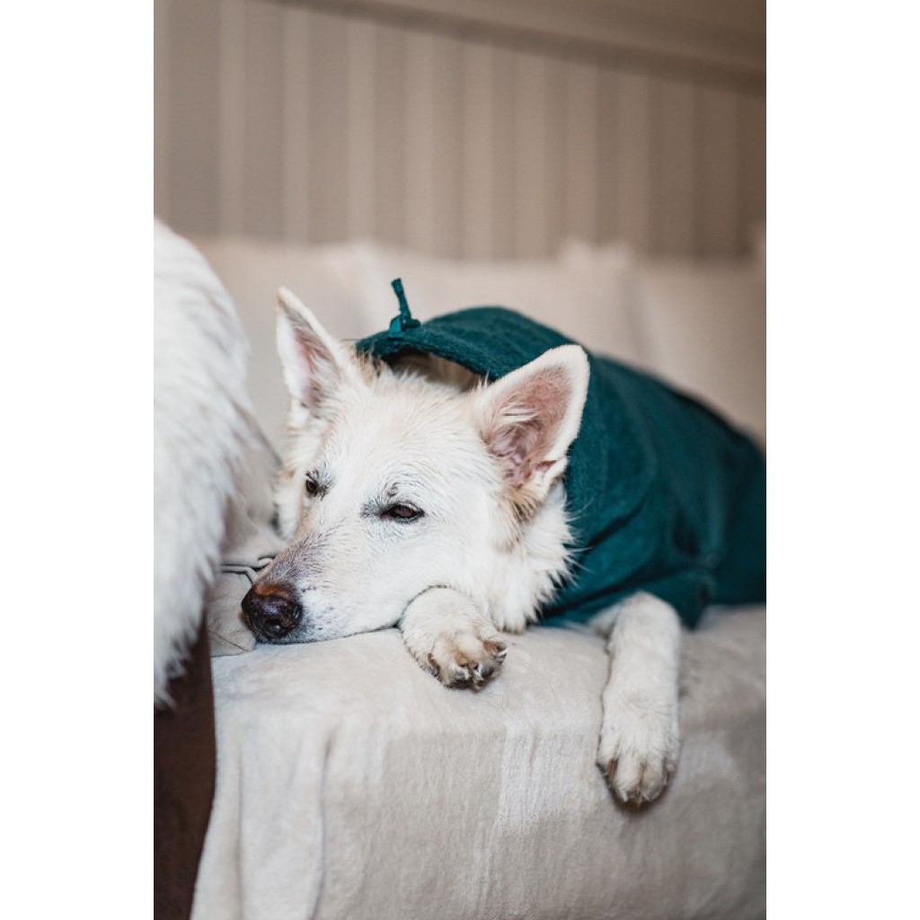 Župan Drying coat - teal velikost 40-70
