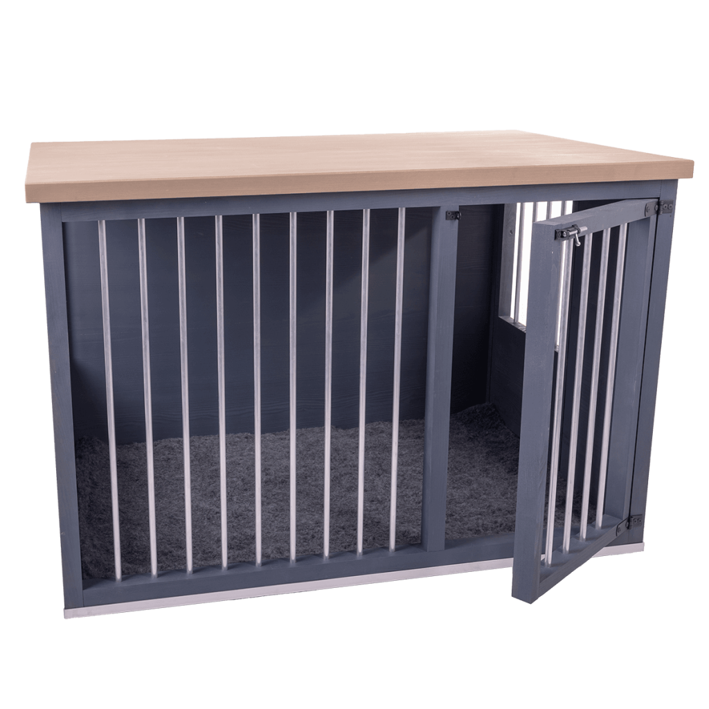 Interiérová klec Loype Hytte L 85 cm (v) x 124 cm (š) x 77 cm barvená