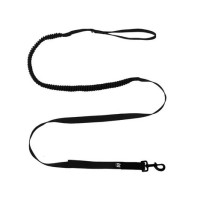 Non-stop Dogwear Touring bungee leash WD 2,8m/23mm Černá