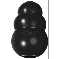 KONG hračka guma extreme granát L černá