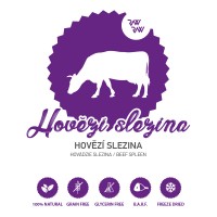 Raw Raw pamlsky mrazem sušená Hovězí slezina 70g