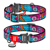 Obojek nylonový Waudog Summer Fastex QR (23-35cm/1,5cm)