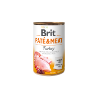 Brit Dog konz Paté & Meat Turkey 400g