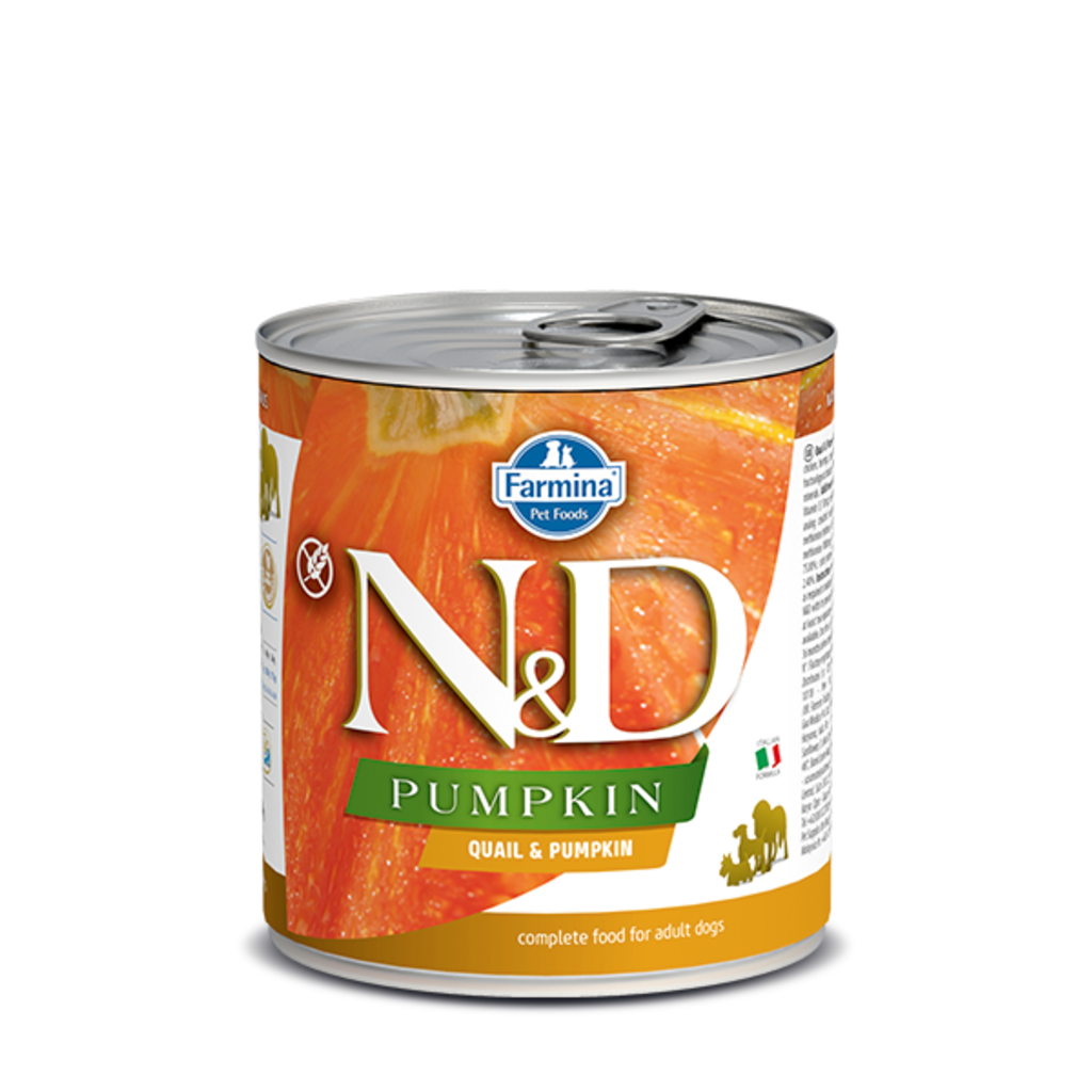 N&D DOG Pumpkin - Quail & Pumpkin Adult 285g