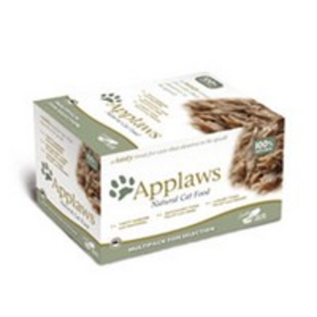 Applaws miska Cat 8 x 60g MultiFish - Rybí výběr