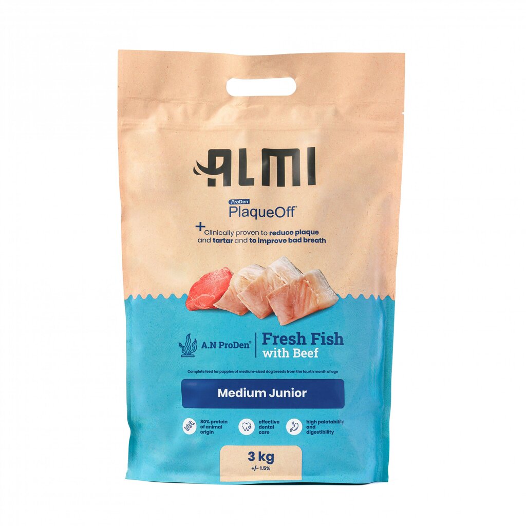 ALMI Medium Junior 3kg 1+1 ZDARMA (expirace 06/2025)