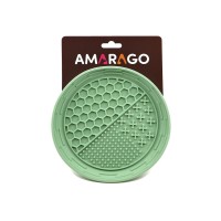 Amarago lízací podložka kulatá miska zelená