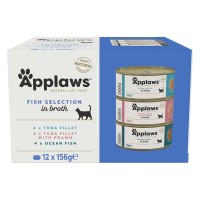Applaws Cat konzerva Multipack Rybí výběr 12x156g