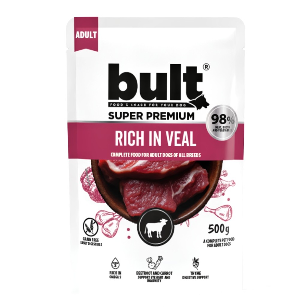 Bult Dog telecí, kapsička 500 g