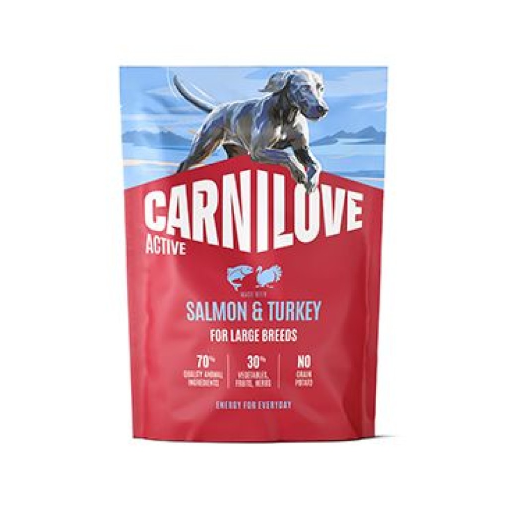 Carnilove Dog Active Dry Salmon&Turkey Adult LB 1,5kg