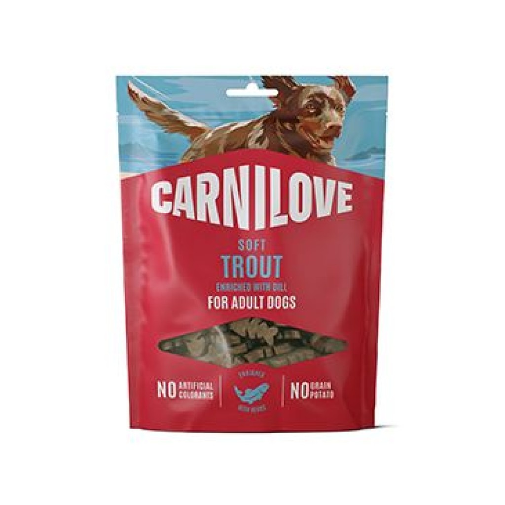 Carnilove Dog Soft Snack Trout+Dill 200g