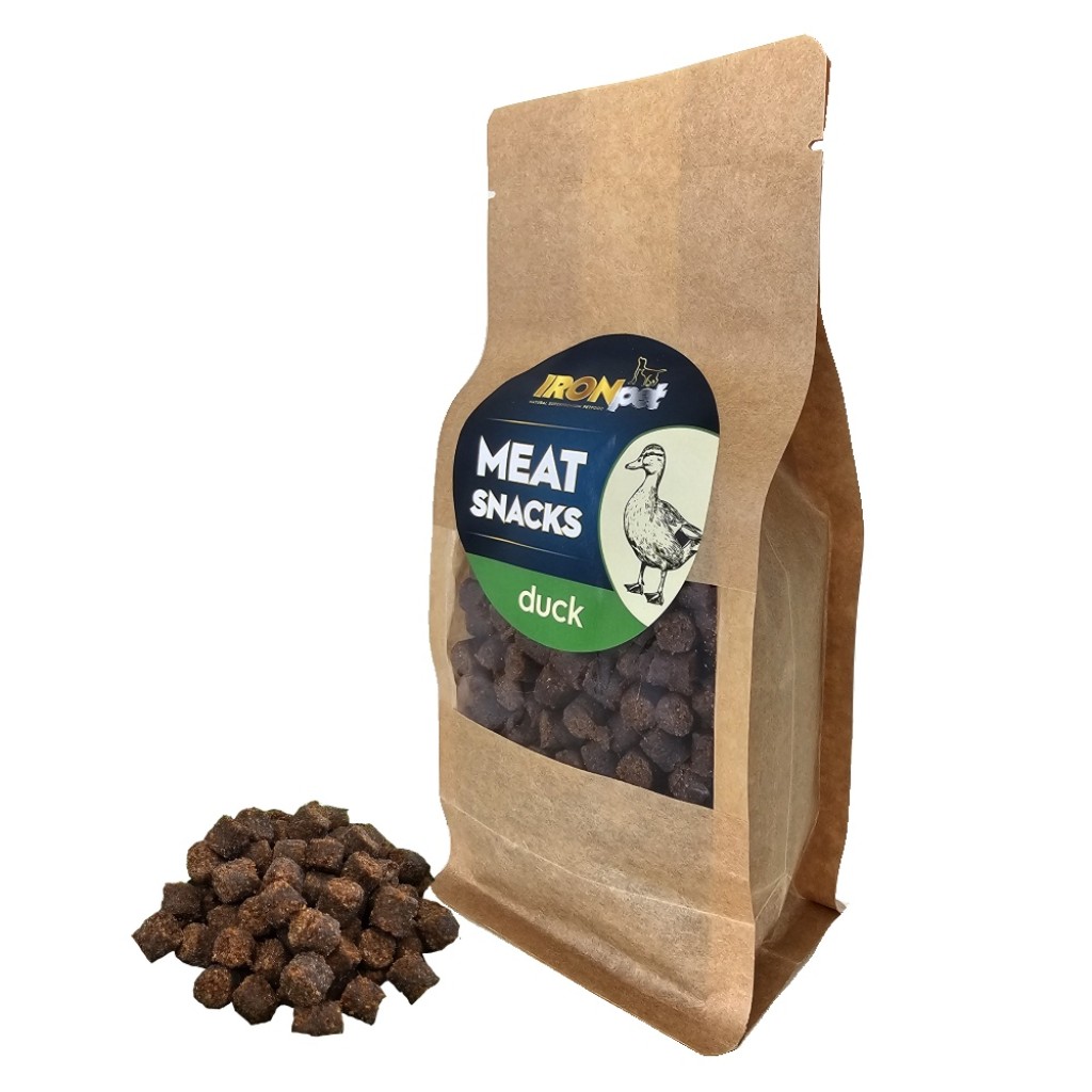 IRONpet tréninkové masové pamlsky Kachní 400 g