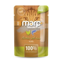 Marp Holistic Plus kapsička pro kočky - Kuře s tuňákem v želé 55g