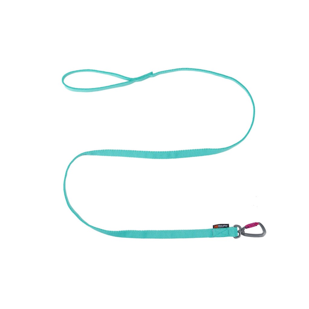 Non-stop Dogwear Bungee Leash - Vodítko s amortizérem  aqua 2m