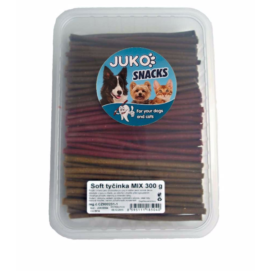 Soft tyčinka MIX cca 95ks Juko Snacks