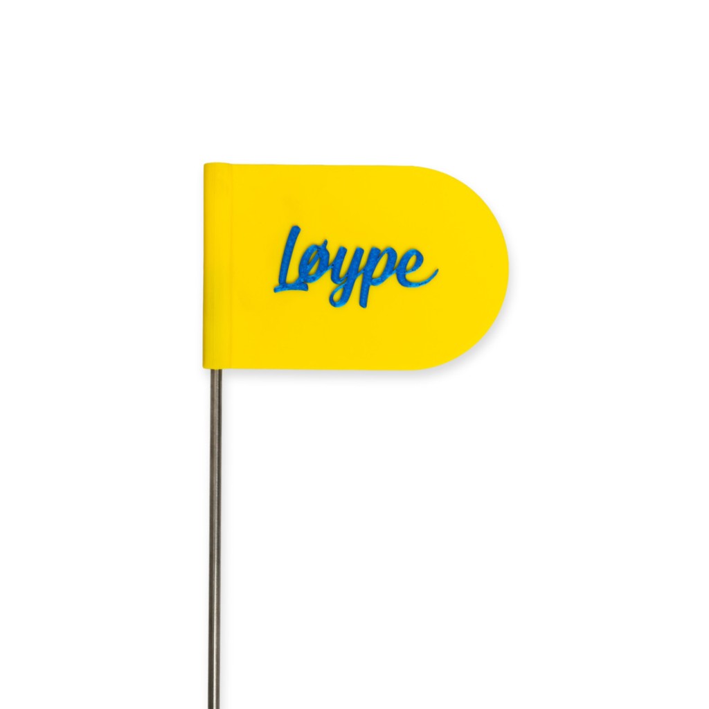 Stopovací cedulka Snoopmark - žlutá