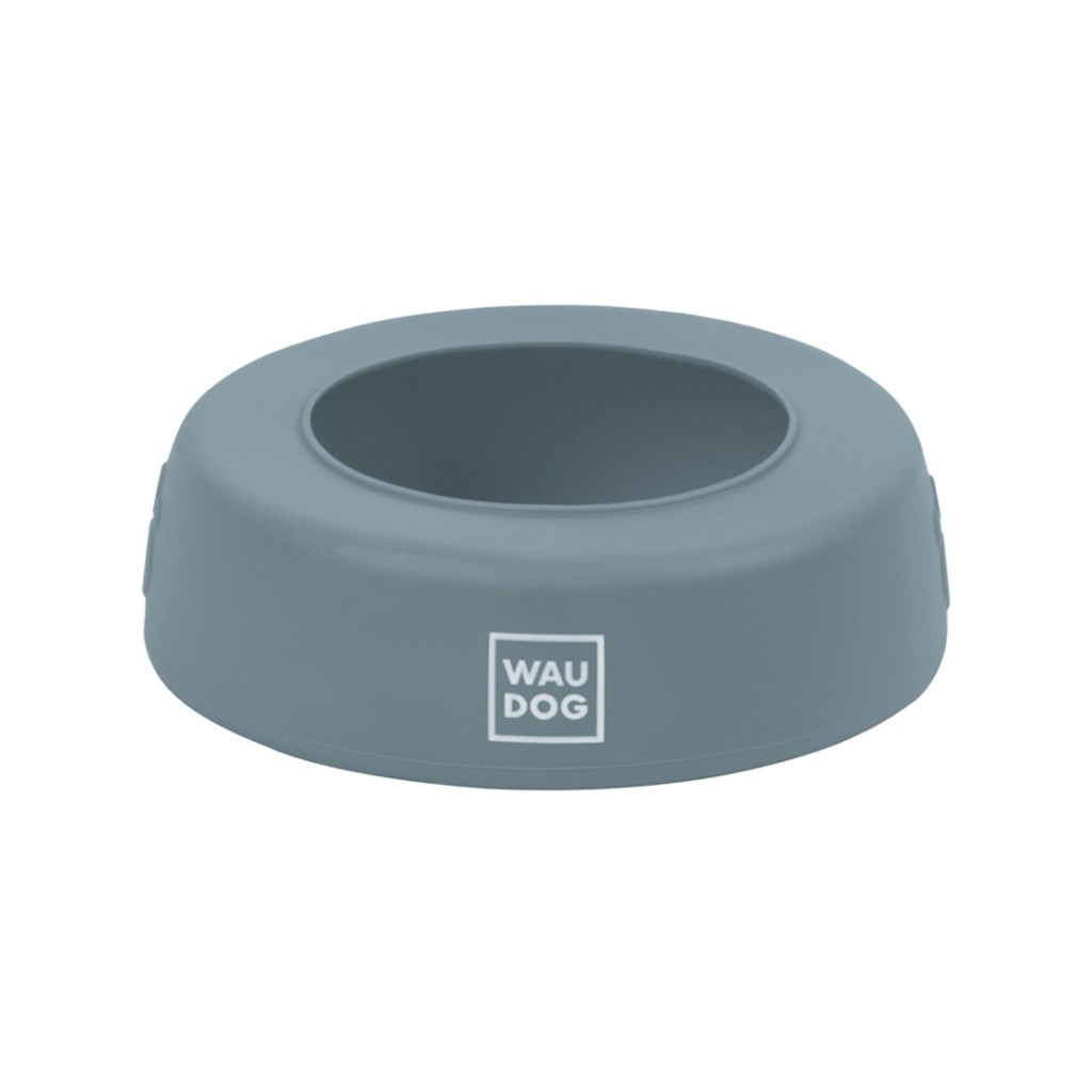 WAUDOG miska silikonová nerozlévací  750ml šedá