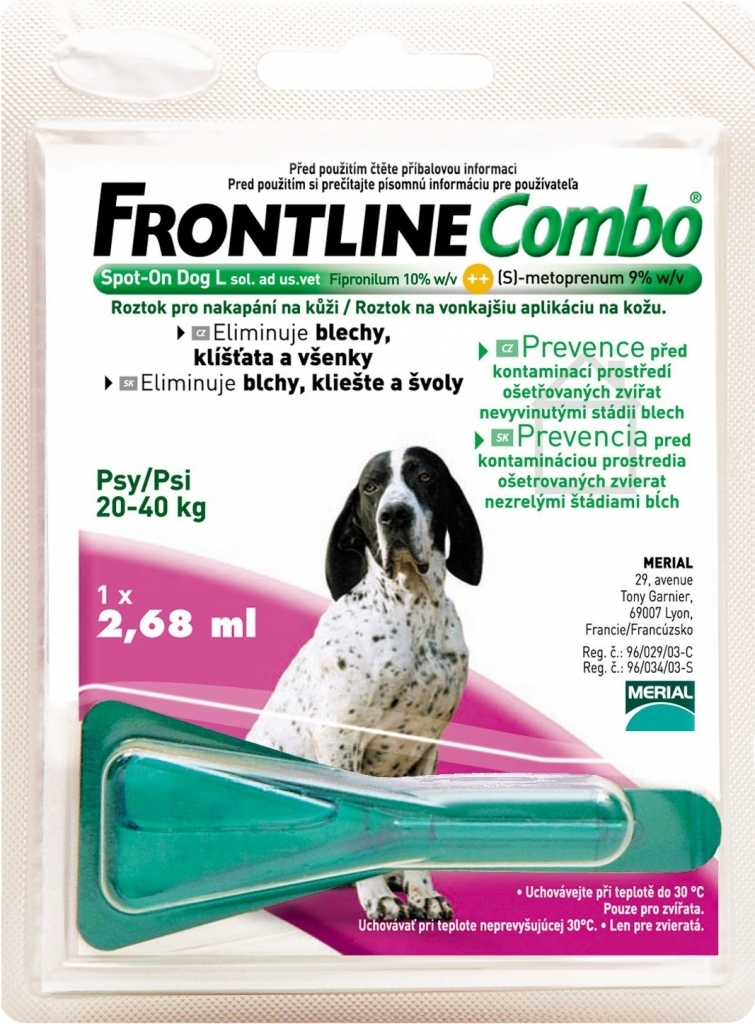 Frontline Combo Spot-on Dog L sol 1x2,68ml