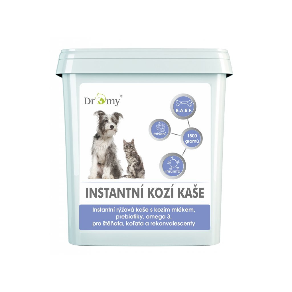 Dromy Instantní rýžová kaše s kozím mlékem a prebiotiky 1500 g