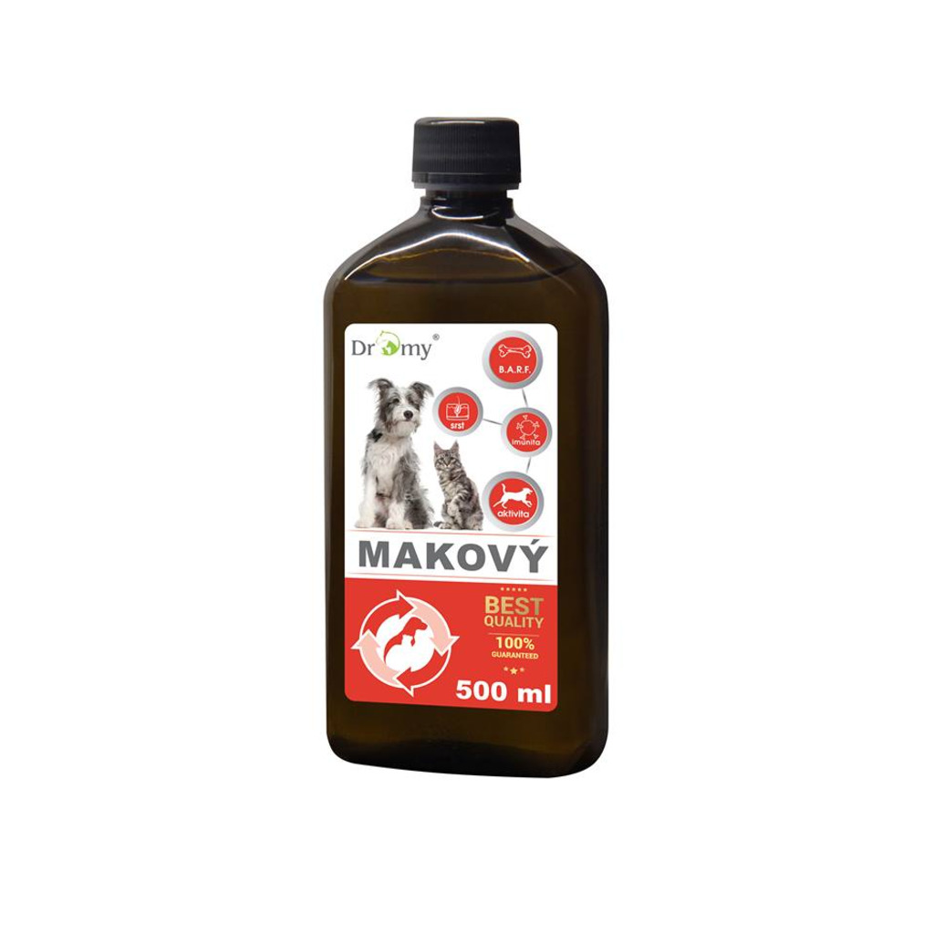 Dromy Makový olej 500 ml