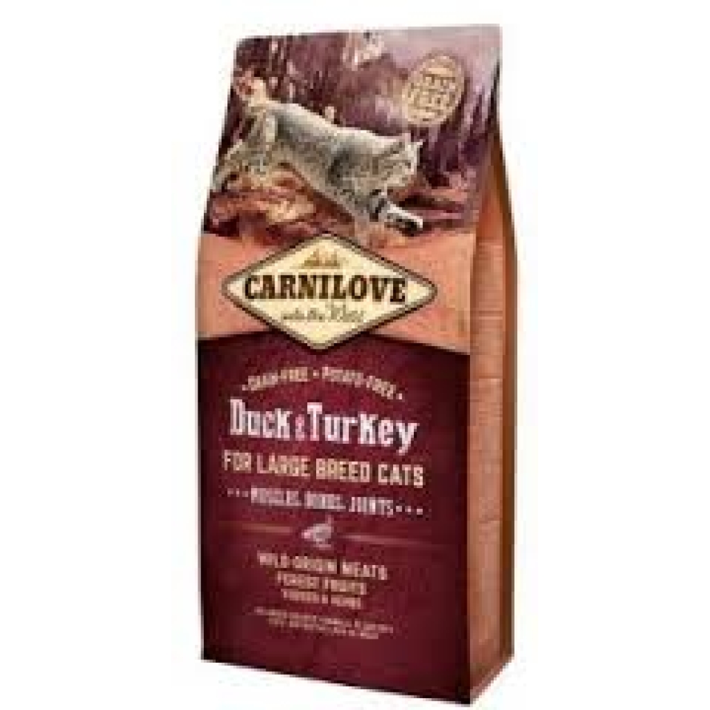 Carnilove Cat LB Duck & Turkey Muscles,Bones,Joints 2kg