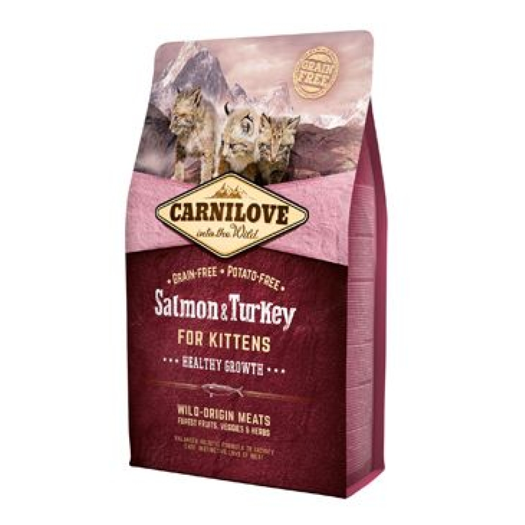 Carnilove Cat Salmon & Turkey for Kittens 400g