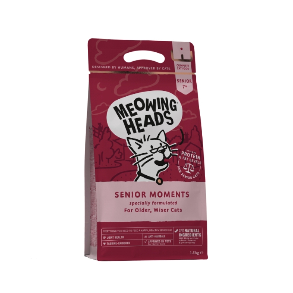 Meowing Heads Senior Moments 1,5kg