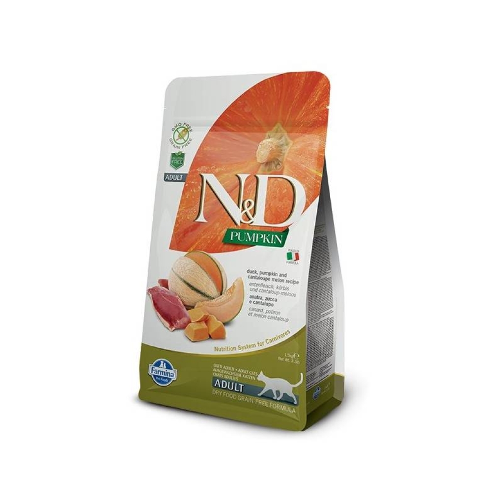 N&D Grain Free Pumpkin CAT Duck & Cantaloupe melon 1,5kg