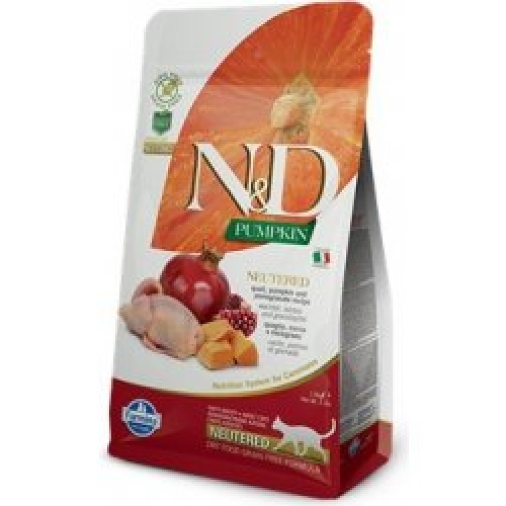 N&D Grain Free Pumpkin CAT Quail & Pomegranate 1,5kg