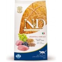 N&D Low GRAIN CAT Adult Lamb & Blueberry 1,5kg