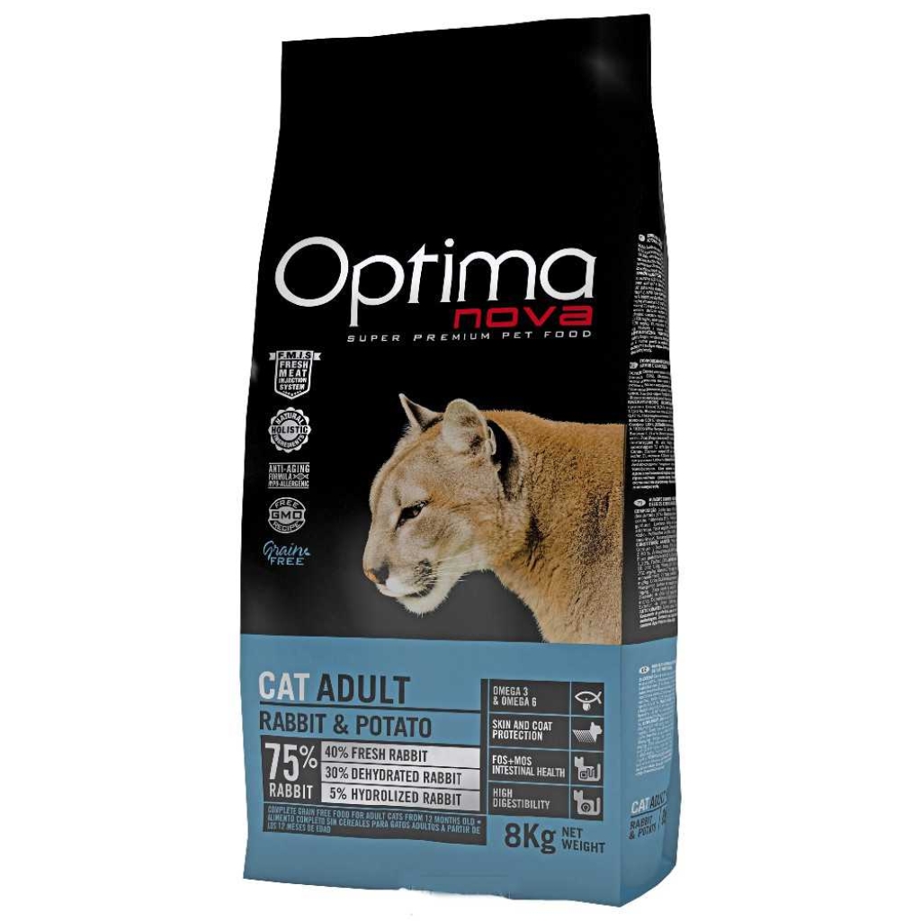OPTIMAnova CAT RABBIT GRAIN FREE 2kg