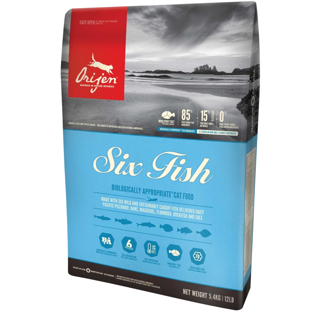 ORIJEN Six Fish Cat 1,8kg