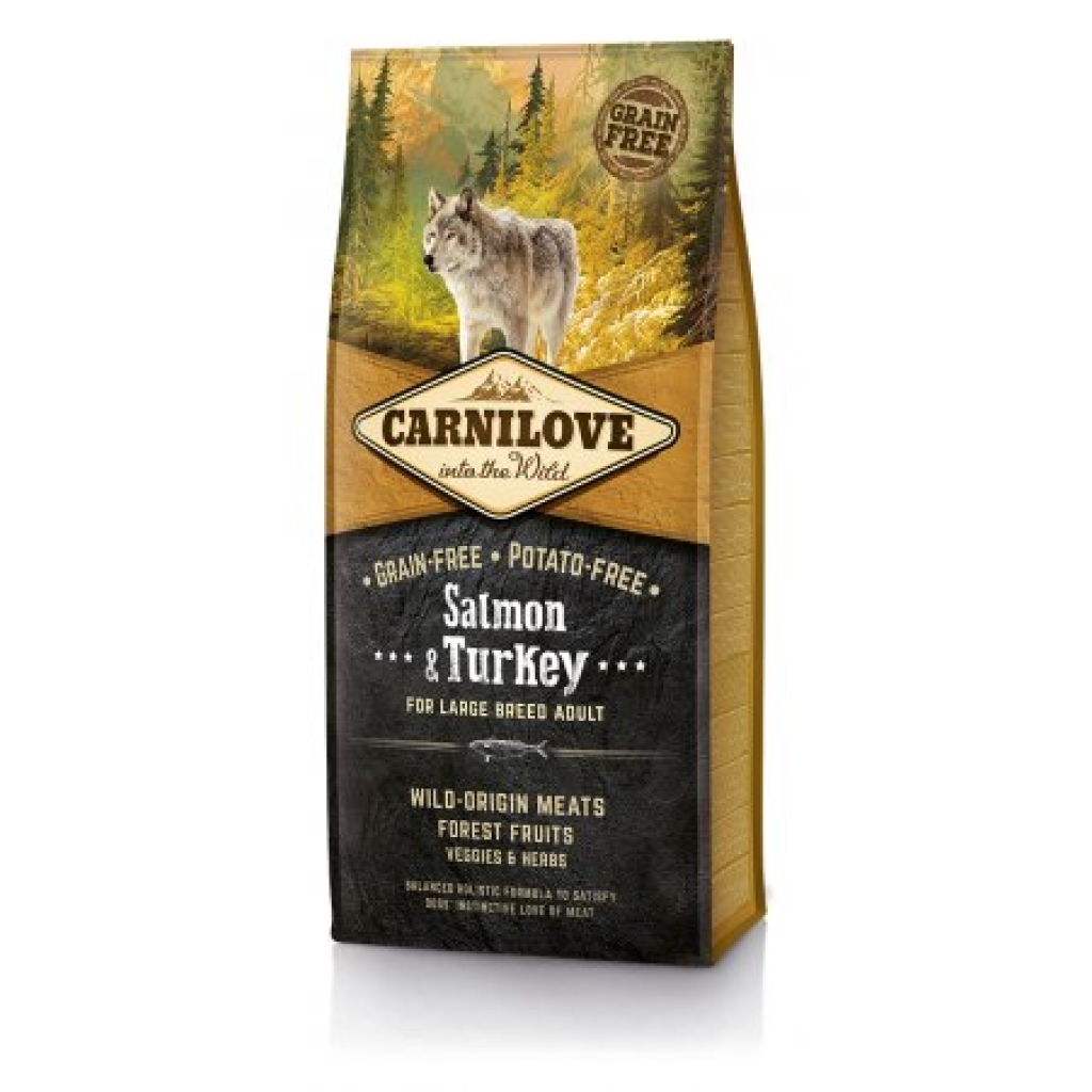 Carnilove Dog Salmon & Turkey for Large Breed Adult NEW 1,5kg