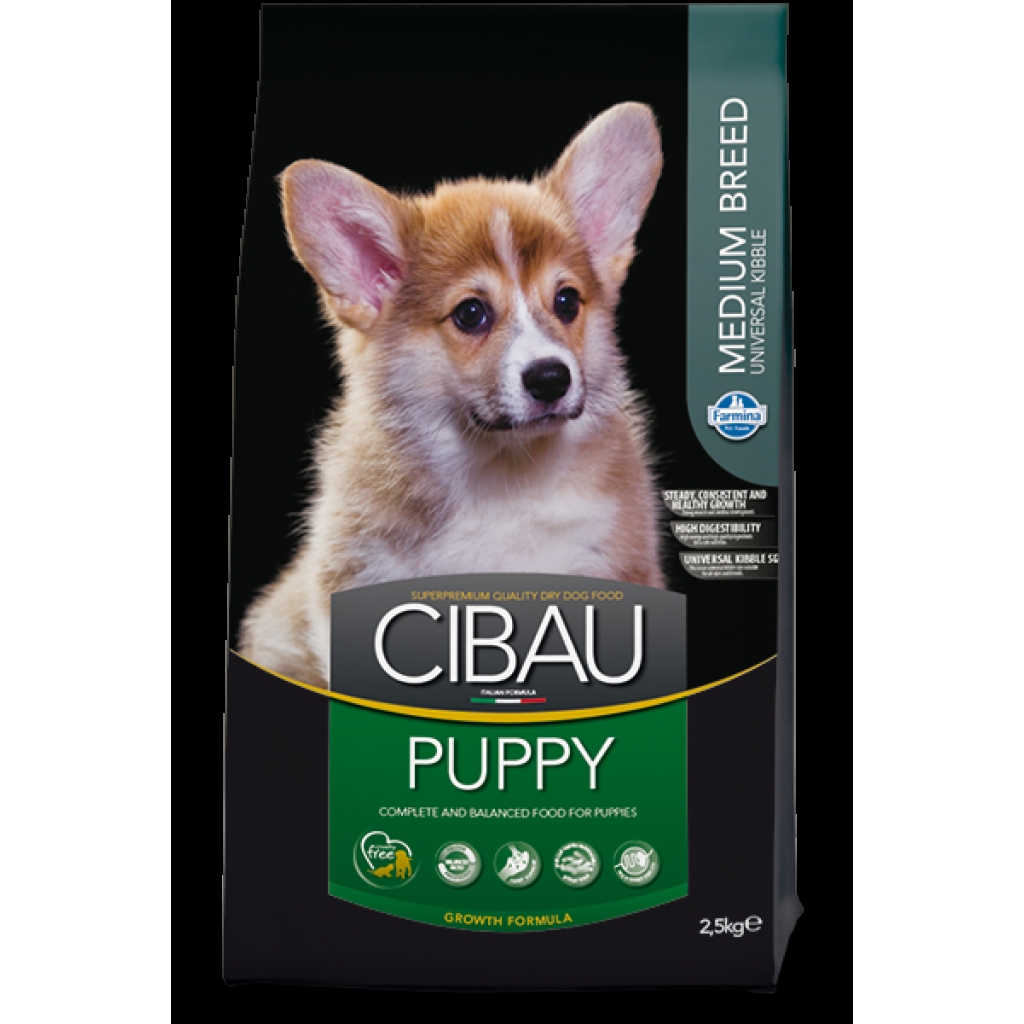 Cibau Puppy Medium 12kg + 2kg ZDARMA (do vyprodání)