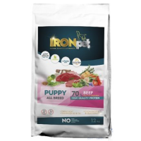 IRONpet Dog Puppy All Breed Beef (Hovězí) 12 kg