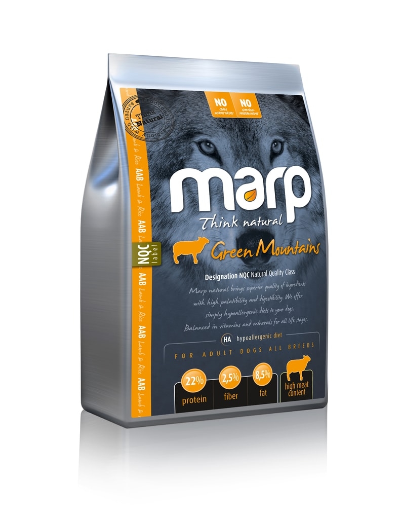 Marp Dog Natural Green Mountains - jehněčí 12kg
