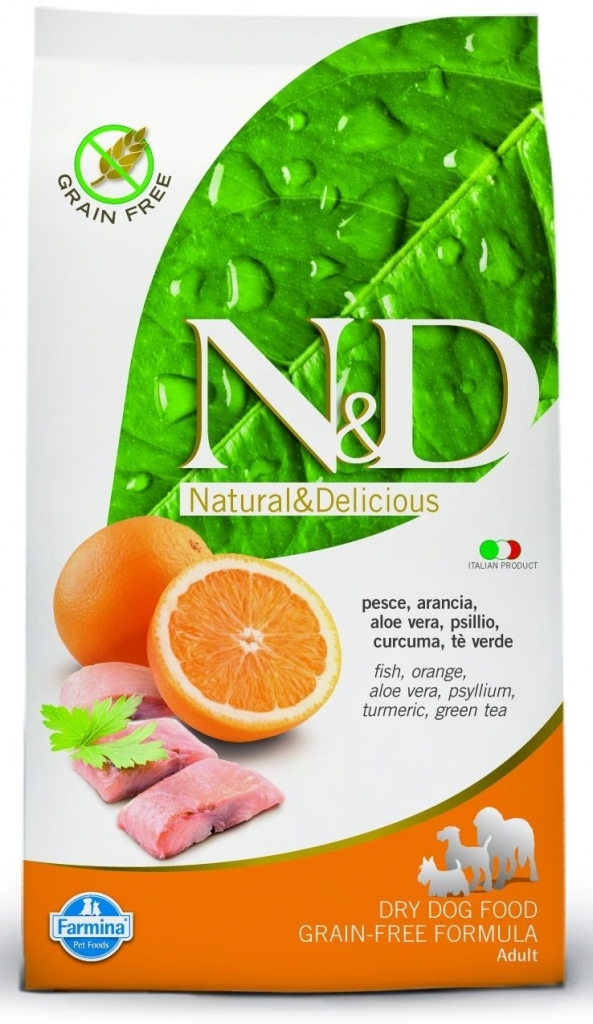 N&D DOG Ocean Adult M/L Herring & Orange 2,5kg